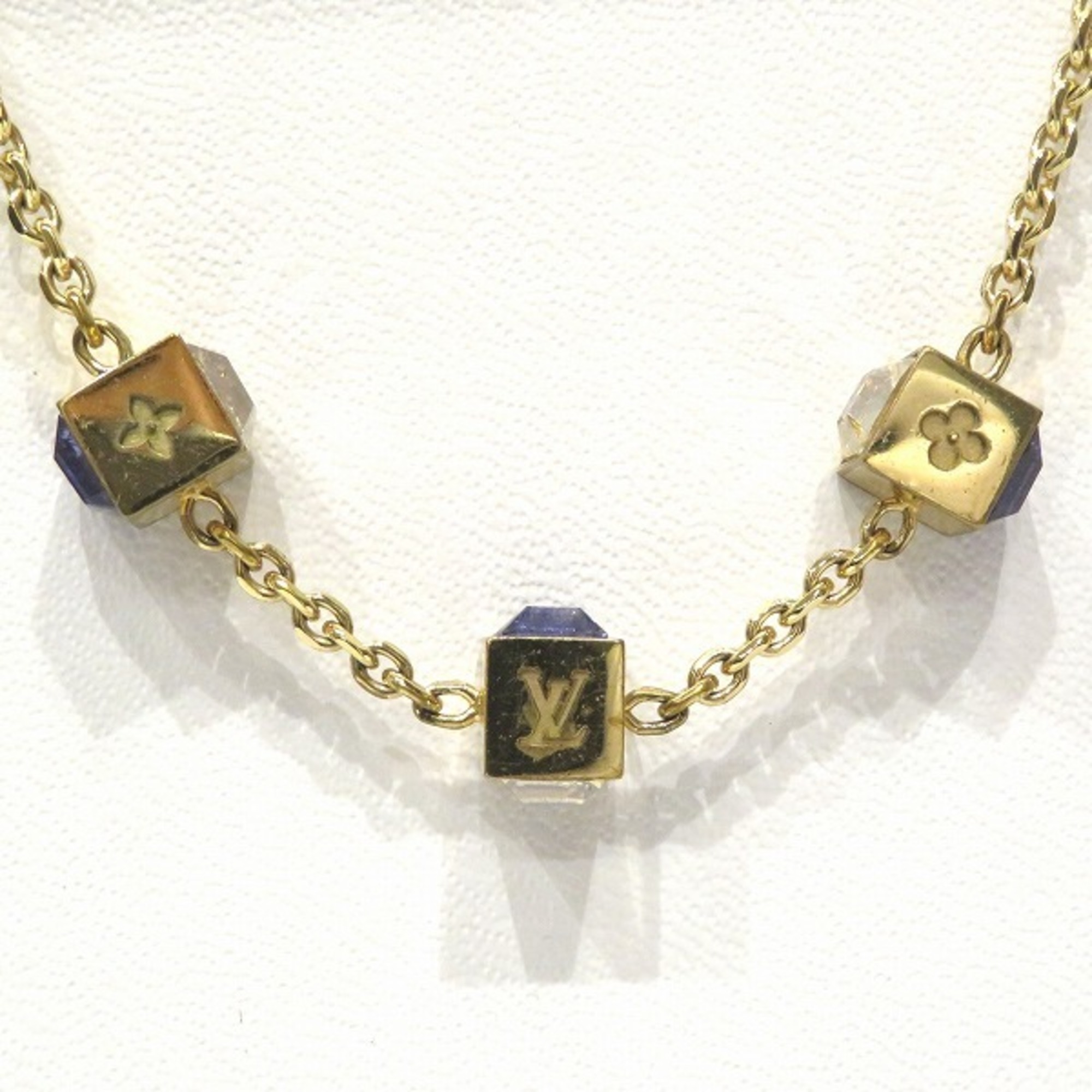 Louis Vuitton Collier Gamble M66061 Brand Accessory Necklace Ladies